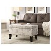 Winslow Storage Ottoman Butterfly Fabric - Breighton Home - image 4 of 4