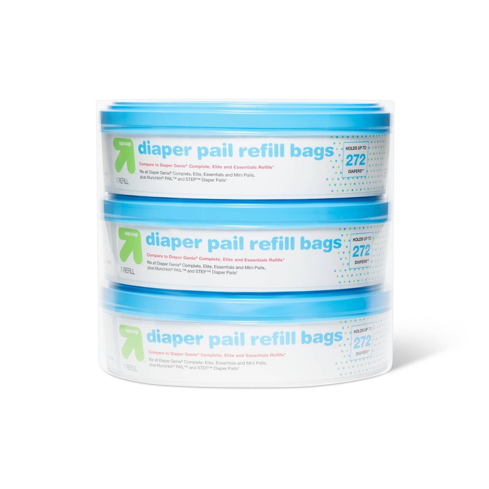 Photos - Other for Child's Room Diaper Pail Refill Bags - 3pk - up & up™