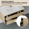 Bencmate Bathroom Storage Cabinets, Wall-mounted Bathroom Vanity, Drawers that Have Soft-close Mechanisms, Brown, 47.24"*19.69"*22.44" - 4 of 4