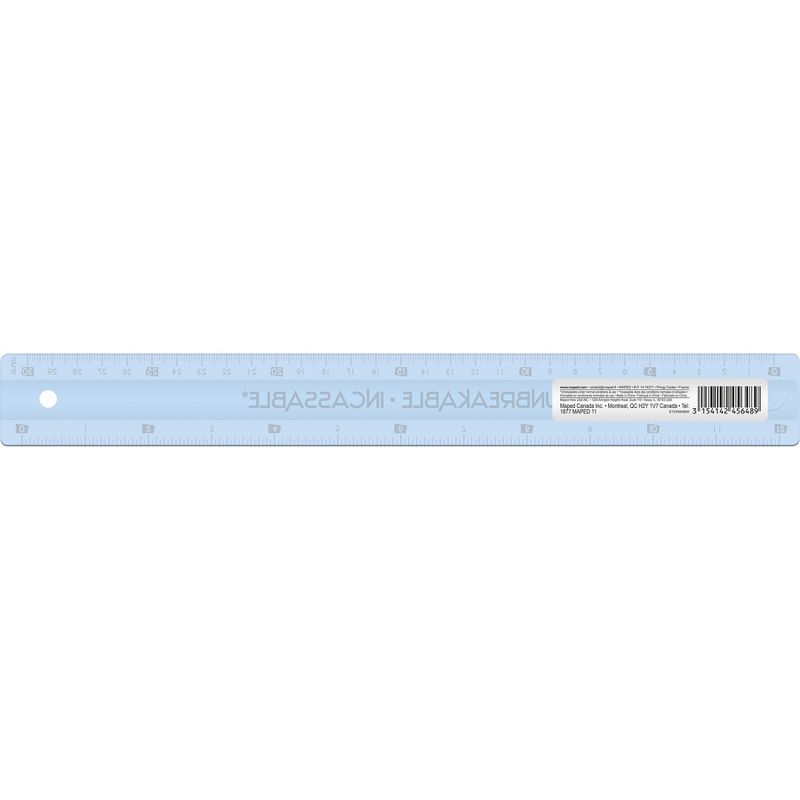 Maped Unbreakable Ruler 12" / 30cm, Pack of 20, 5 of 6