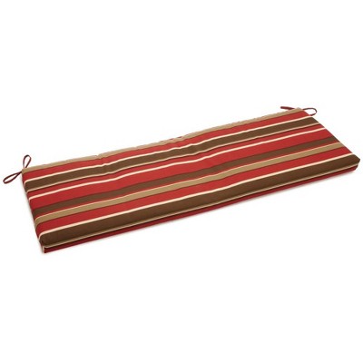 Blazing Needles, 57-inch by 19-inch Outdoor Spun Polyester Loveseat Cushion