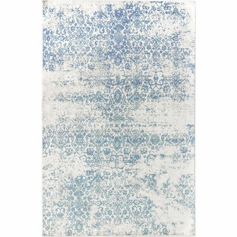 Rugs America Maxwell Ry20b Cool Breeze Transitional Vintage White Area ...