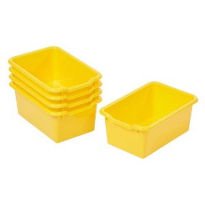 ECR4Kids Scoop Front Storage Bin, 5-Piece - 1 of 4