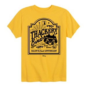 Boys' - Hocus Pocus - Binx Business Sign -Toddler and Youth Short Sleeve Graphic T-Shirt Short Sleeve Graphic T-Shirt - 1 of 4