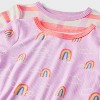 Toddler Girls' 4pc Ribbed Pajama Set - Cat & Jack™ - 3 of 4
