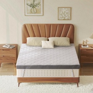 Dyonery 3" Twin XL Size Extra Firm Mattress Topper,High-Density Foam Mattress Pad with Removable Cover,No Smell,for Back Pain Relieving, 80'' x 60" - 1 of 4