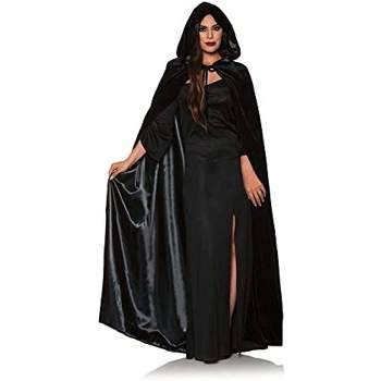Underwraps Costumes Black Adult Womens Costume Cape | One Size