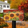 Briarwood Lane Mailbox Cover  - Standard Size - Colorful Sunflowers Fall For Fall Mailbox Cover - 2 of 3