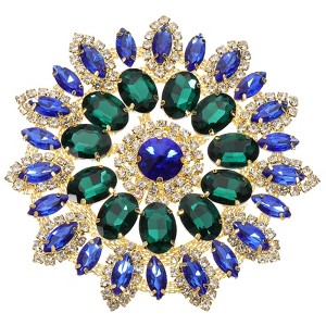 Unique Bargains Rhinestone Elegant Glitter DIY Applique Patches - 1 of 3