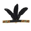 Unique Bargains Women's Feather Elastic Band Headband 1 Pc - 4 of 4