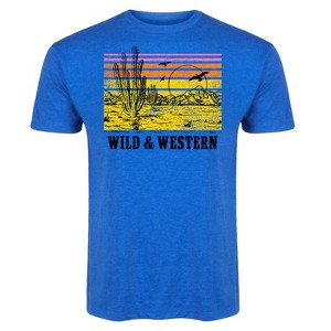 Men's - Country Casuals - Wild And Western Short Sleeve Graphic T-Shirt - 1 of 4