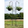 Achla Designs 83.5" Iron Trellis for Climbing Plants, Vegetables, Modern Garden Decor, Easy Assembly, Durable: Metal Plant Support - 3 of 3