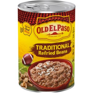 Old El Paso Traditional Refried Beans - 16oz - 1 of 4