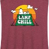 Women's - Peanuts - Camp Chill Graphic Racerback Tank - 2 of 4