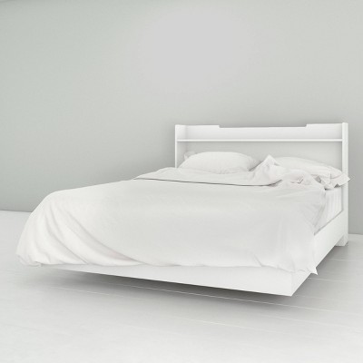 2pc Queen Snooze Bedroom Set White - Nexera