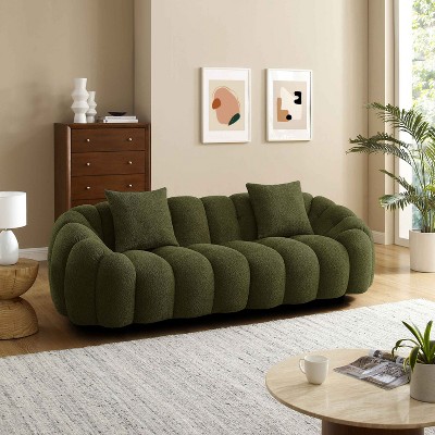 MINIMORE Modern Style 94.9" W Winnie 3Sater Sofa