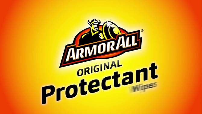 Armor All 50ct Original Protectant Wipes Automotive Protector, 2 of 6, play video