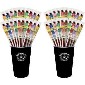 Buffalo Bills 20-Piece Assorted Ole Smokies Meat Stick Bouquet in Stainless Tumbler (set of 2) - 1 of 4