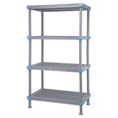 Quantum Storage Systems Millenia Shelving Unit, 48"W X 21"D X 74"H, 2000 Lbs Load Capacity