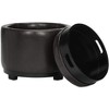 Chelsea Round Tray Ottoman - HUD8232 - Safavieh Couture - 3 of 4