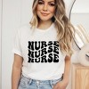 Simply Sage Market Women's Nurse Stacked Short Sleeve Graphic Tee - 2 of 3