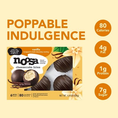 noosa Vanilla Cheesecake Bites - 4.4oz/6ct