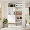 Aheaplus Closet System with Drawers and Hanging Rods - 3 of 4