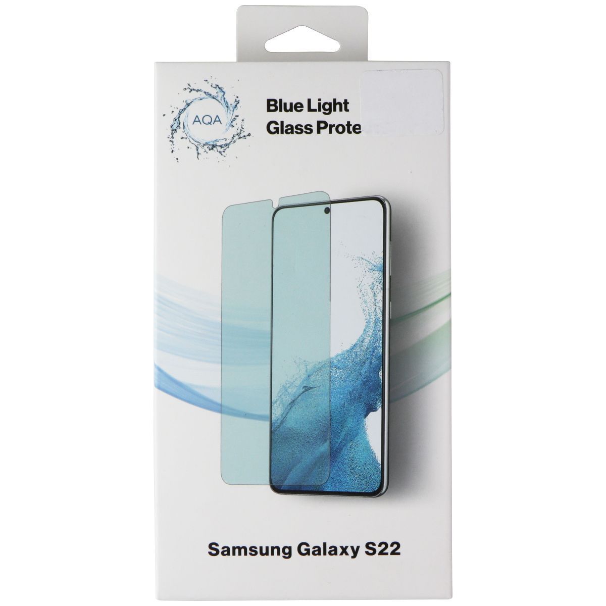 AQA Blue Light Glass Screen Protector for Samsung Galaxy S22 - Clear