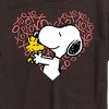 Men's - Peanuts - Snoopy Woodstock Xo Heart Short Sleeve Graphic T-Shirt - 2 of 4