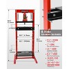 12-Ton Red H-Frame Hydraulic Shop Press  – Adjustable (2"-29.5") for Bearing/U-Joint Removal (Garage/Metalworking, 1-Piece) - 2 of 4