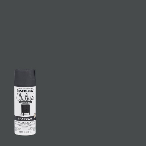 Rust-Oleum 12oz Chalked Ultra Matte Spray Paint Aged Gray