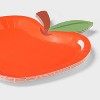 10ct Apple Shaped Snack Plate, Teacher Supplies - Spritz™ - 3 of 3