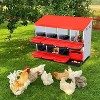 Nesting Boxes for Chickens, Roll-Away Chicken Nesting Box with Lid Cover, Easy Egg Collection, Chicken Laying Box - 3 of 4