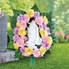 Collections Etc Colorful Artificial Rose Praying Hands Memorial Bush Stake - 2 of 2