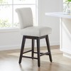 Spruce&Spring Upholstered 26-inch Counter Height Swivel Barstool - 3 of 4