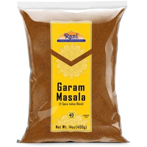 Garam Masala, Indian 11 Spice Blend - 14oz (400g) - Rani Brand Authentic Indian Products - 1 of 4