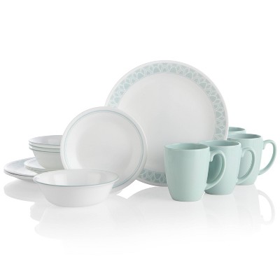 Corelle Classic 16pc Glass Delano Dinnerware Set