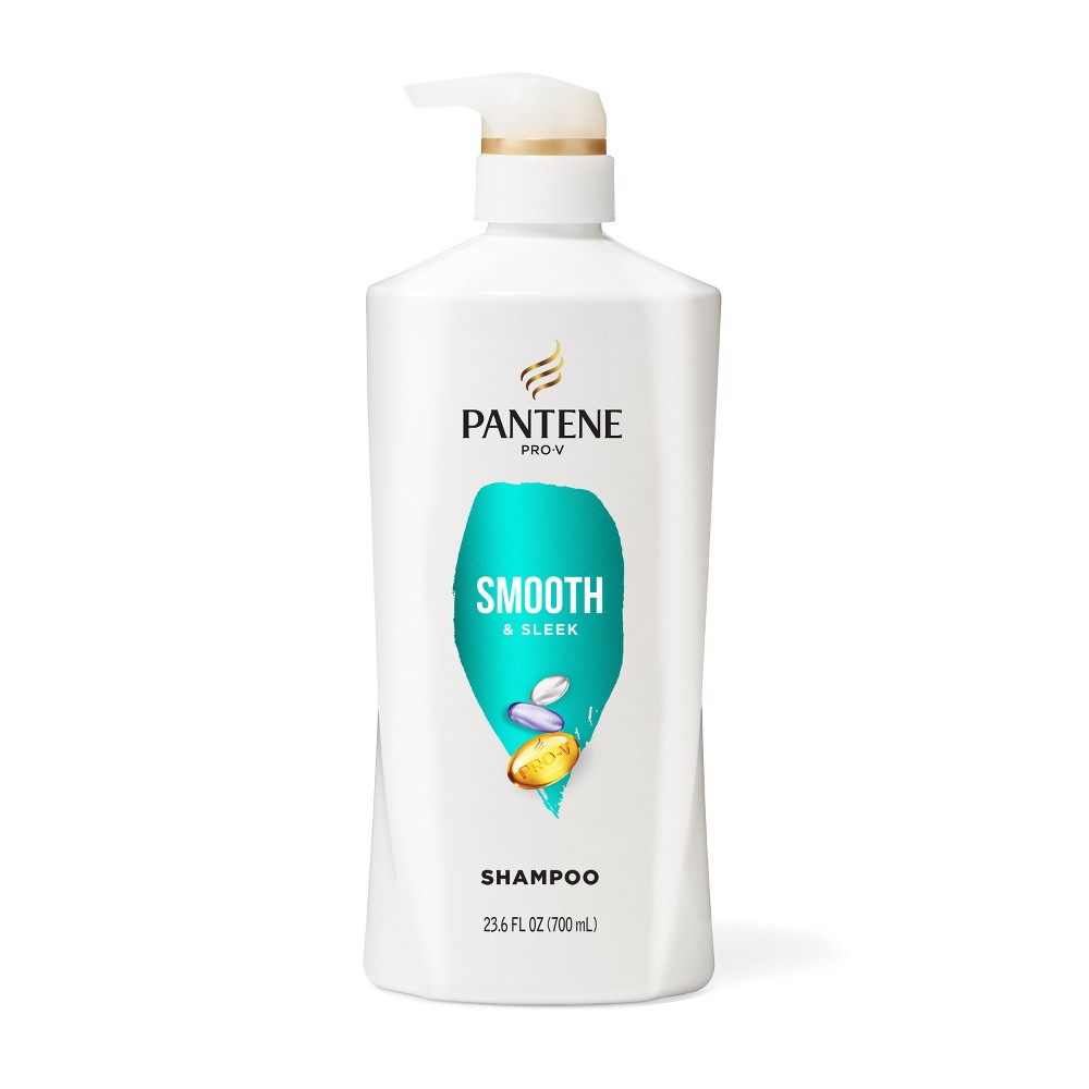 Photos - Hair Product Pantene Pro-V Smooth & Sleek Shampoo - 23.6 fl oz 