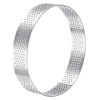 Unique Bargains Heat-Resistant Perforated Stainless Steel Small Cake Mousse Rings - 3 of 4