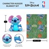 NBA Spin Stitch Hugger Pillow & Silk Touch Throw Blanket Set 40x50 Inches - 4 of 4