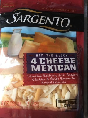 Sargento® Creamery Shredded Natural Cheddar Cheese, 7 oz.