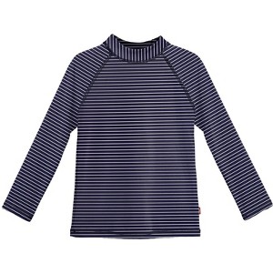 City Threads USA-Made Girls UPF 50+ Printed Long Sleeve Rashguard Tee - 1 of 3