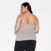 Women's Asymmetrical Slim Fit Tube Top - Wild Fable™ - 3 of 4