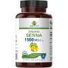 Brieofood Organic Senna 1500mg, 45 Servings, Vegetarian, Gluten Free, 90 Vegetarian Tablets - 2 of 4