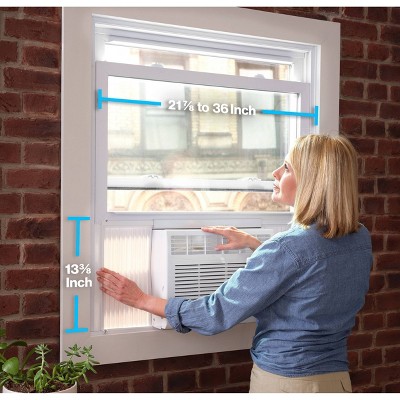 Haier 6000 BTU White Window Air Conditioner with Remote