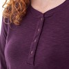 Aventura Clothing Women's Mandy Embroidered Henley - 3 of 4