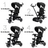 Kinder King 8 in 1 Kids Baby Stroller Tricycle Folding Toddler Trike w/Adjustable Push Handle - 4 of 4