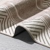 Modern Runner Rug Washable Area Rug Bordered Rugs Modern Runner Rug Non-Slip Area Rug Small Accent Geometric Throw Rugs Floor Carpet - 3 of 4