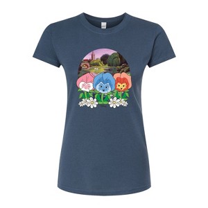 Women's - Disney - Alice In Wonderland Fitted Graphic T-Shirt - 1 of 3