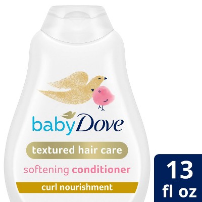 Image of Baby Dove Curl Nourishment Textured Hair Care Softening Conditioner - 13 fl oz